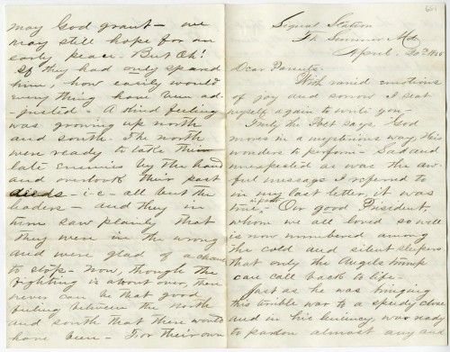 H82-61_65-1, Alonzo V Richards letter 4-20-1865