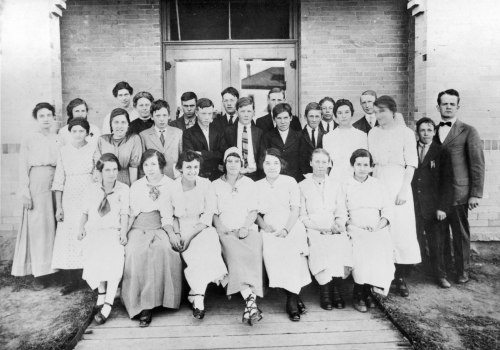 Gillette High School Class of 1916 (Lucas Collection, P74-19/26)